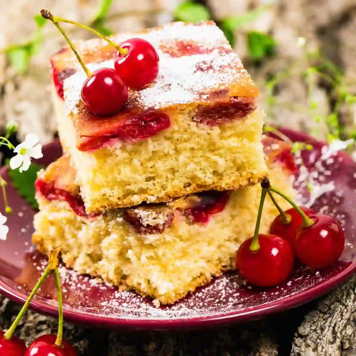 Recette gâteau aux cerises moelleux