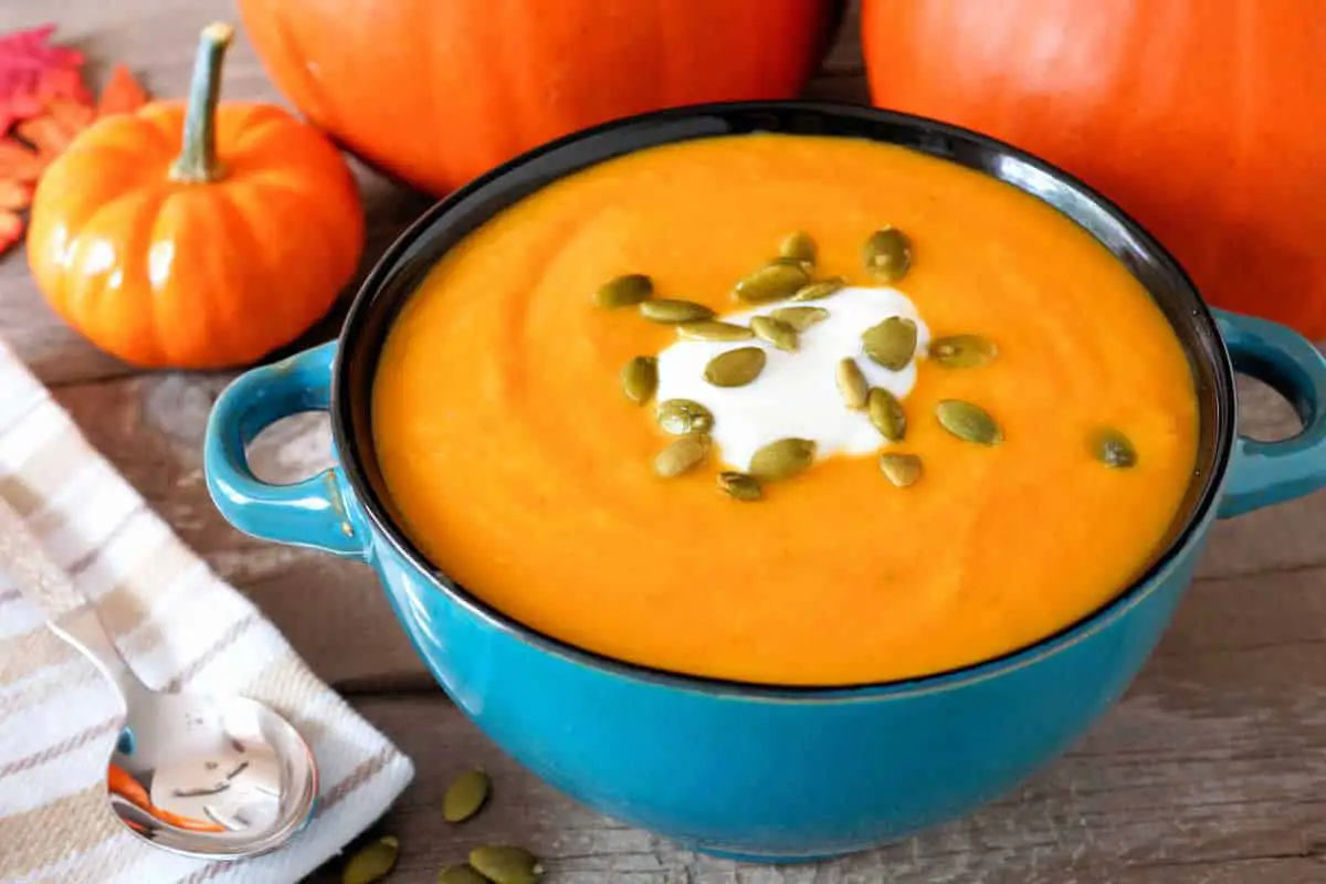 Velouté de potiron au thermomix