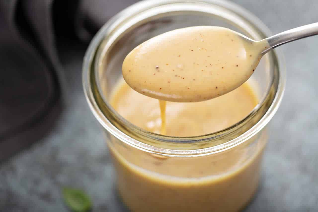 Vinaigrette moutarde et miel