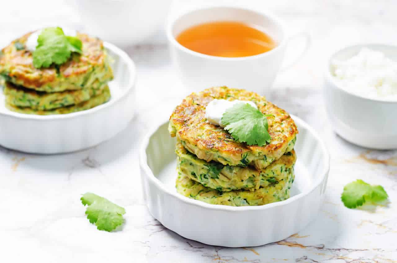 Beignets courgettes et ricotta