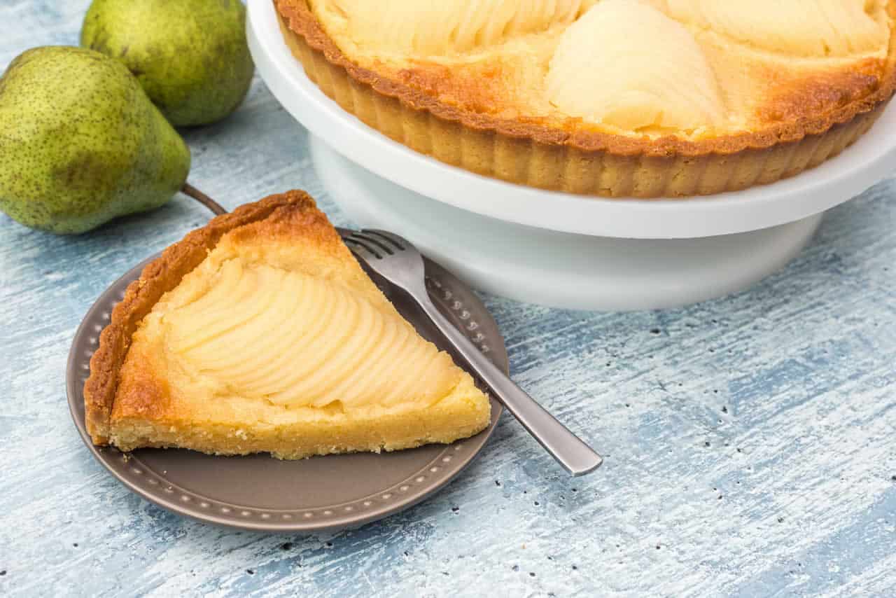La plus délicieuse tarte aux poires