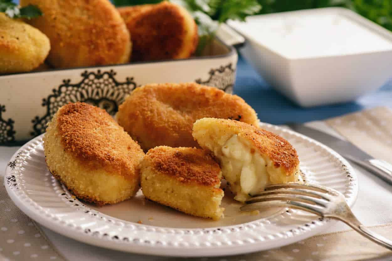 Croquettes de Pommes de Terre et Mozzarella