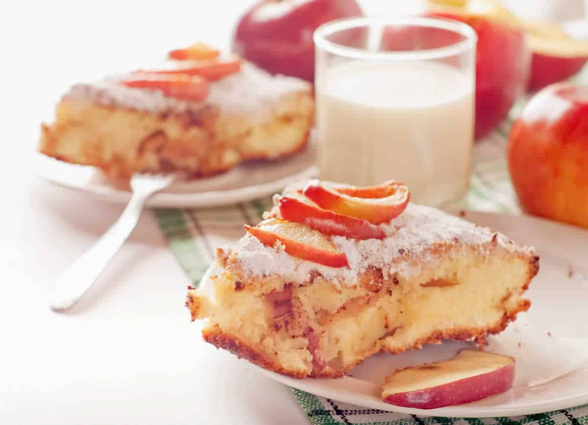 Gâteau moelleux aux pommes