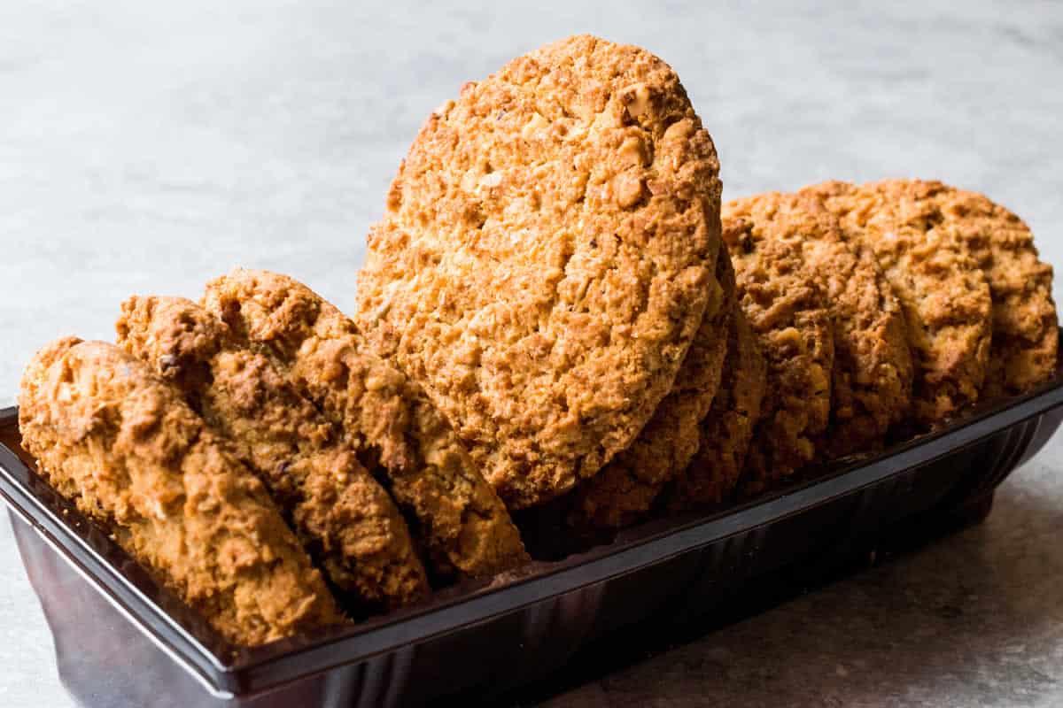 Biscuits bananes et sésame
