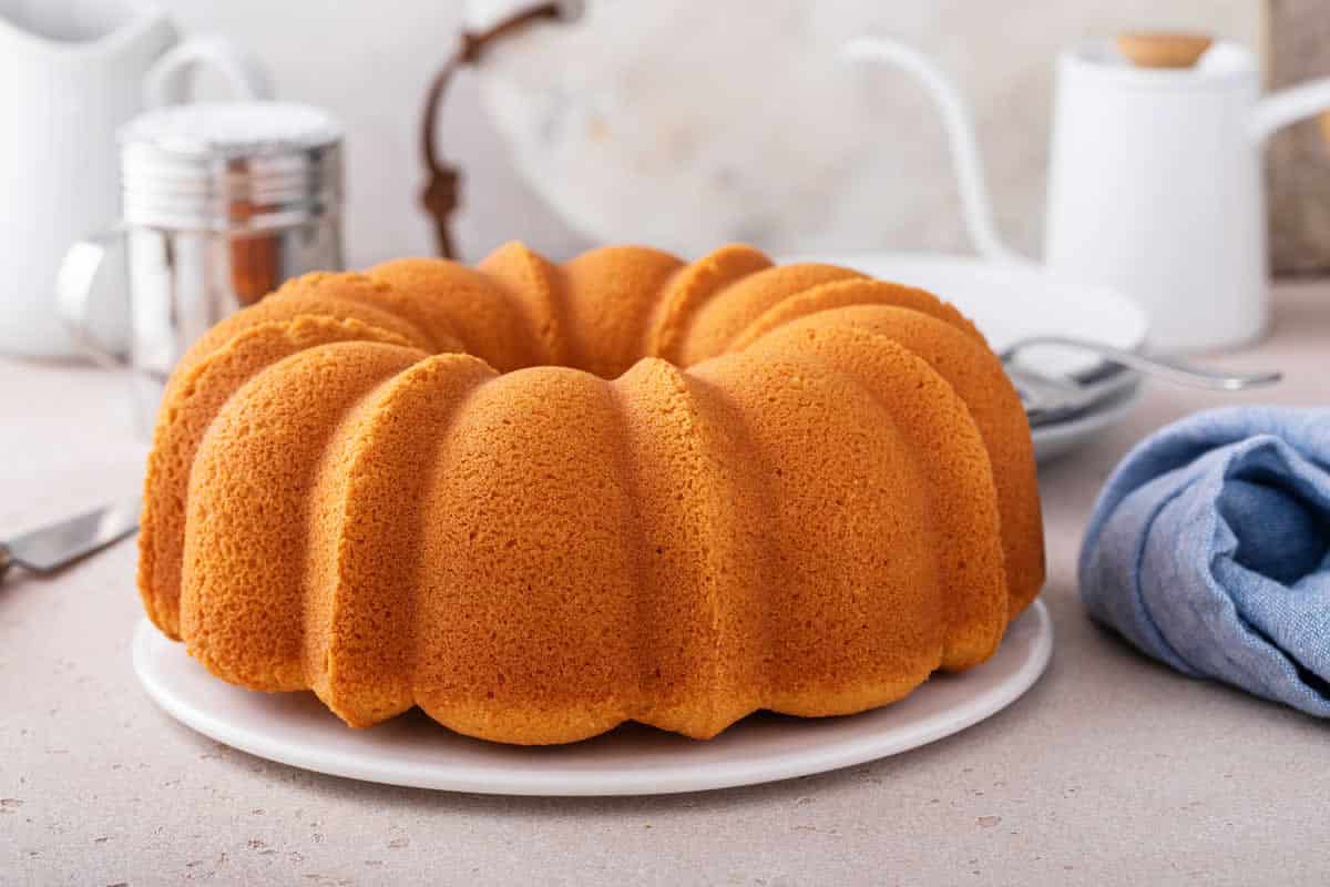 Bundt cake à la vanille