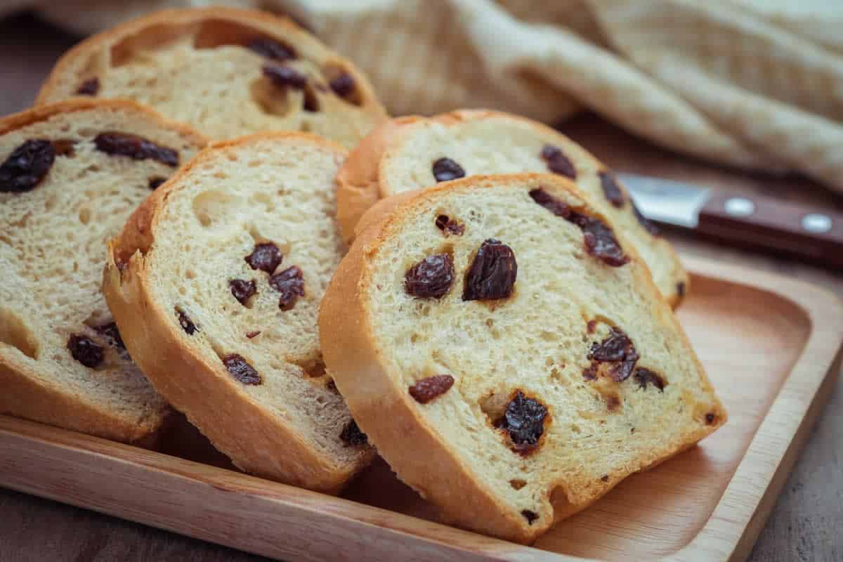 Cake aux raisins secs moelleux