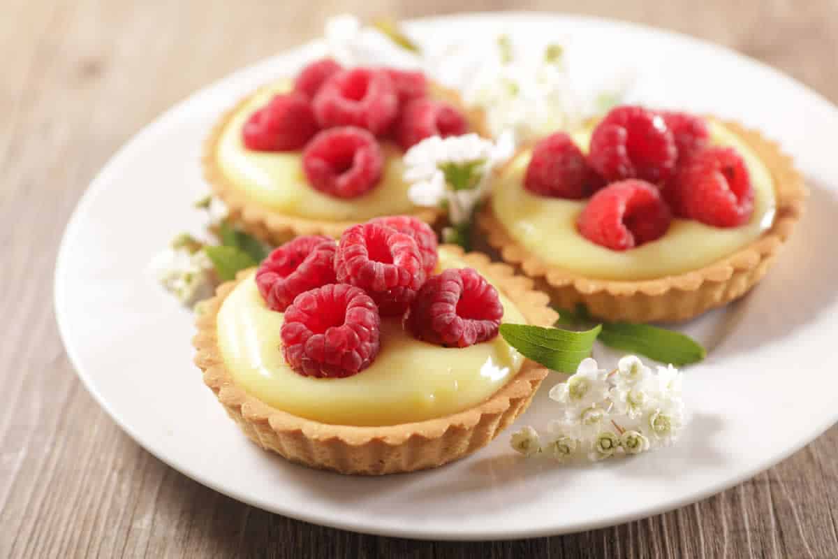 Crème pâtissière pour tarte au fraise