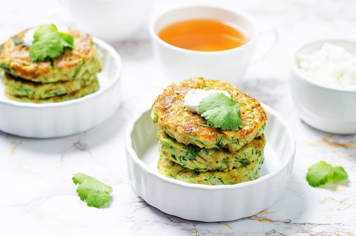 Galettes de courgettes