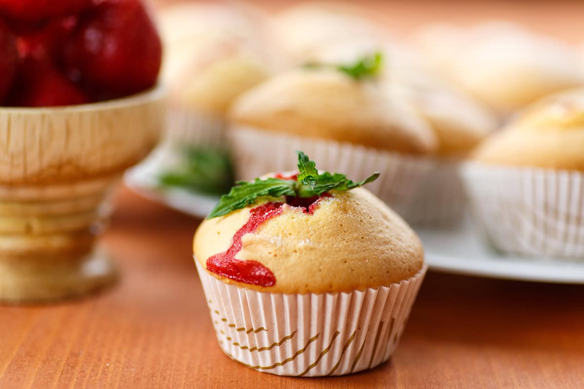 Muffins à la vanille inratables
