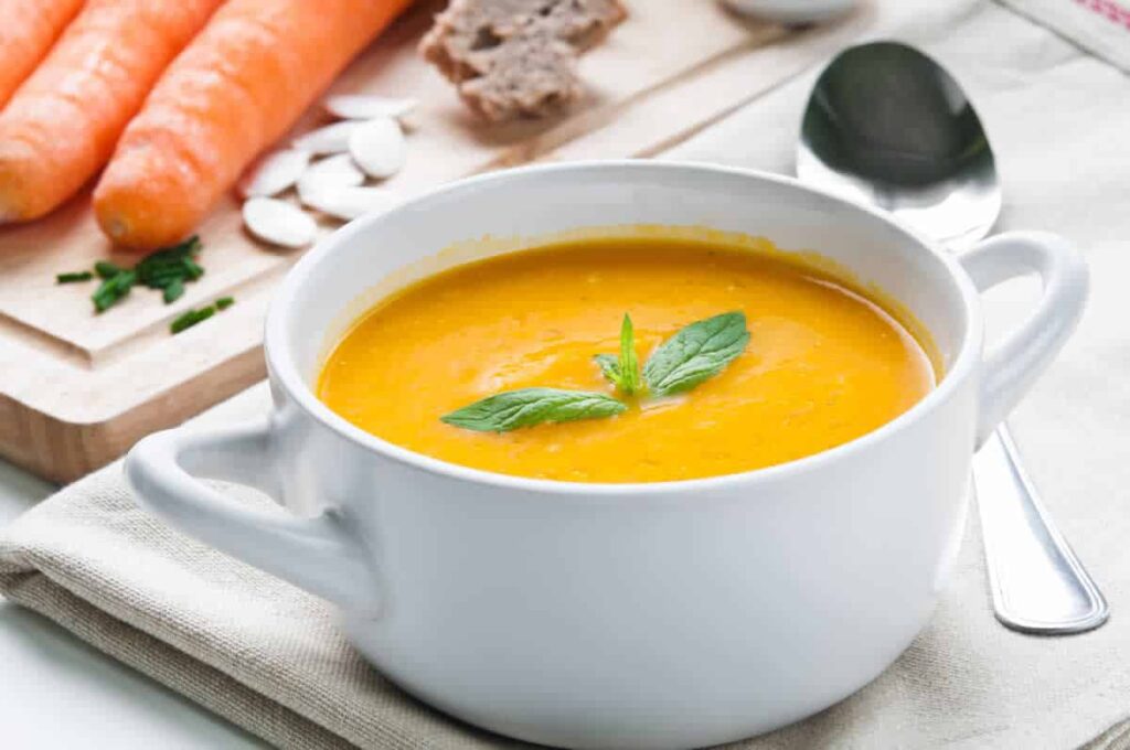 Soupe de carottes super facile