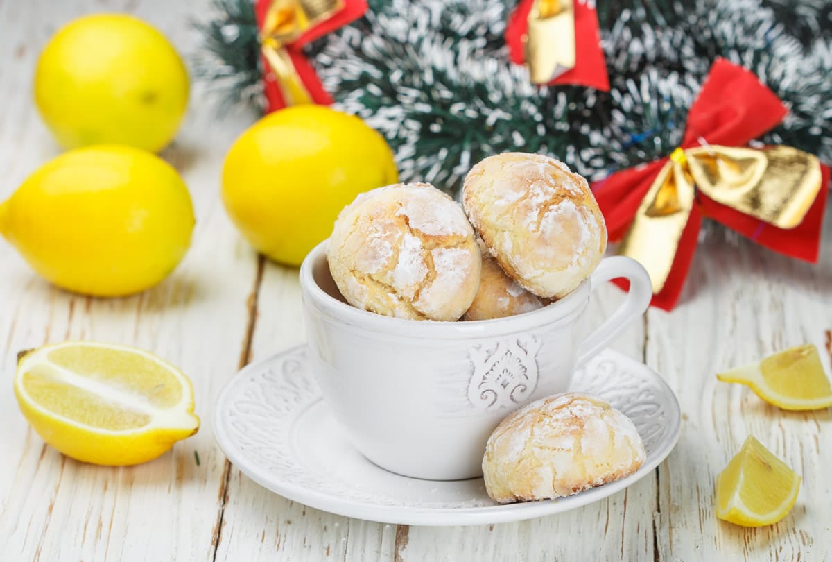Biscuits tendres au citron