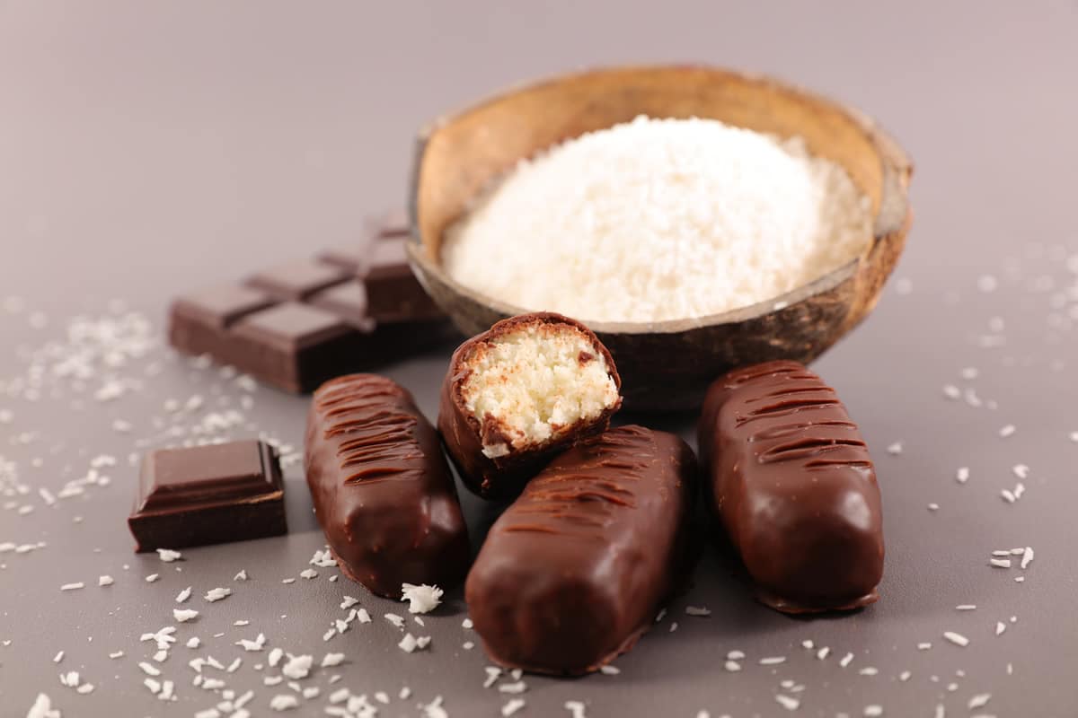 Bounty maison Chocolat Noix de coco