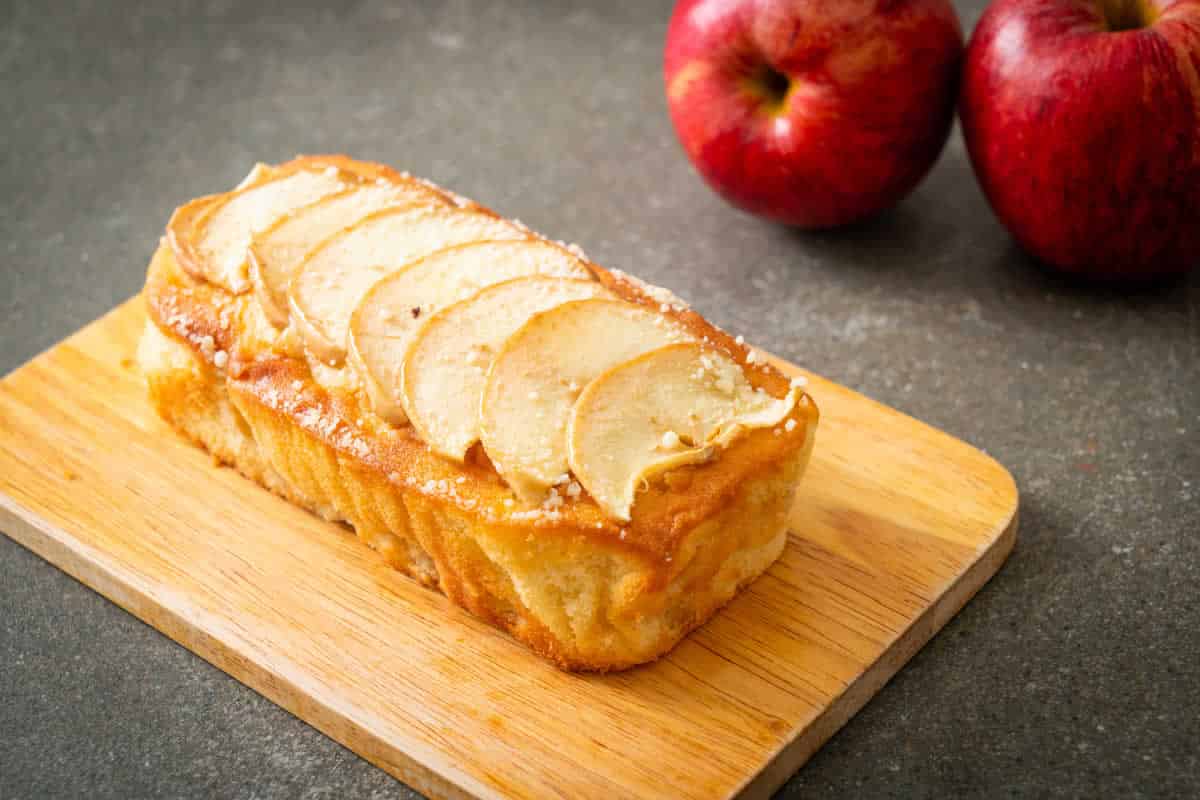 Gâteau fondant aux pommes
