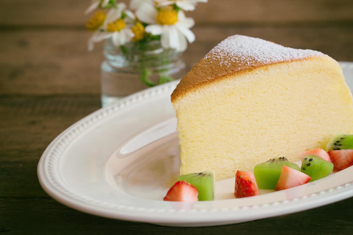 Gâteau moelleux, léger et doux