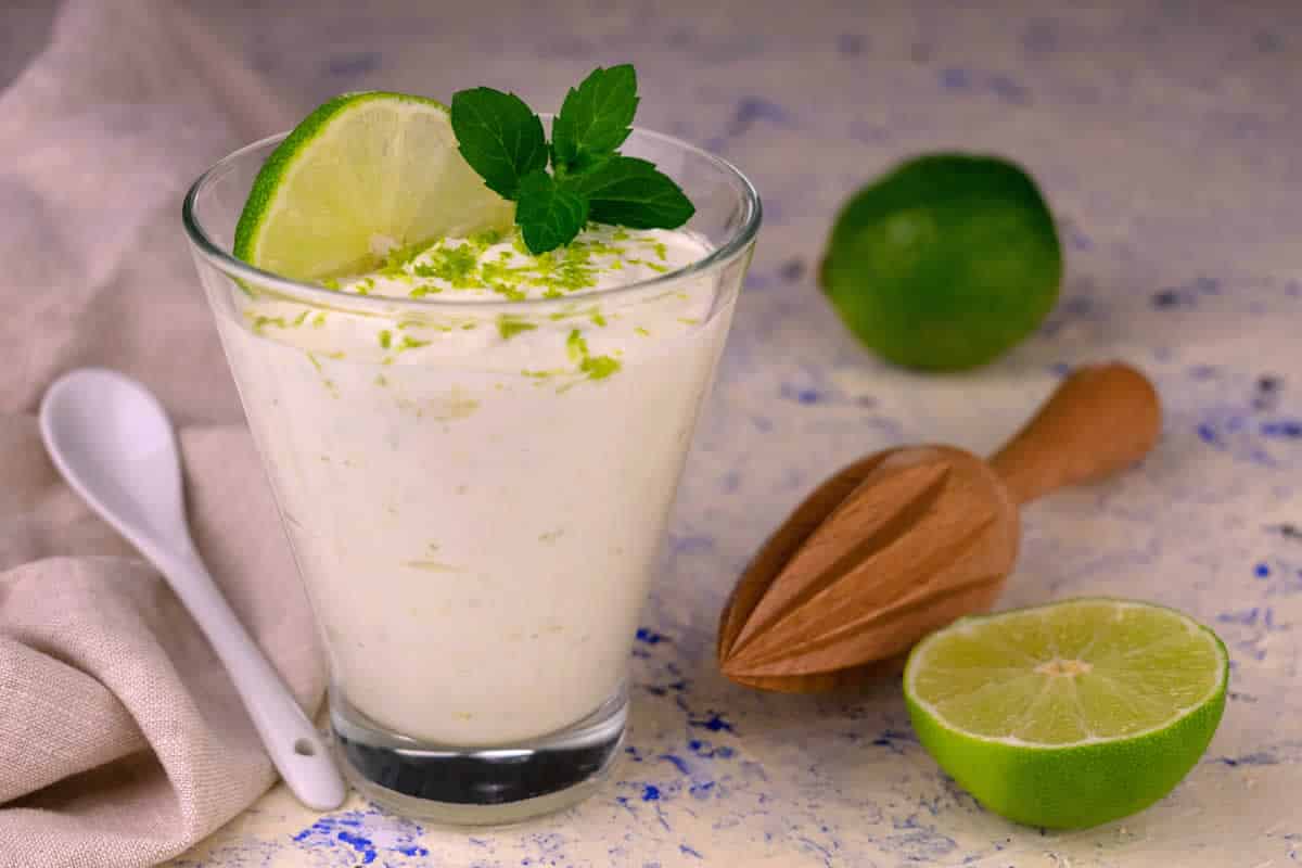Mousse au citron sans oeufs
