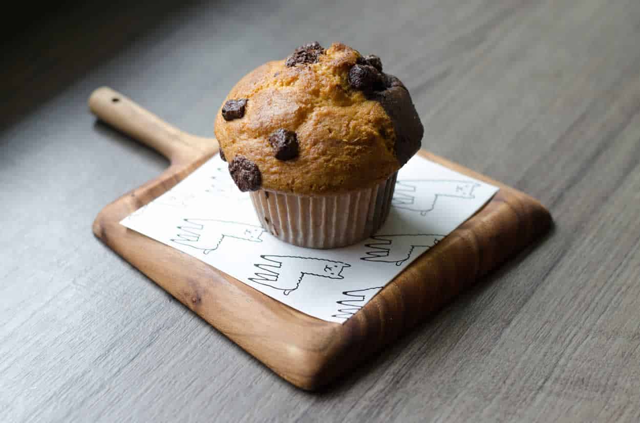 Muffins banane chocolat