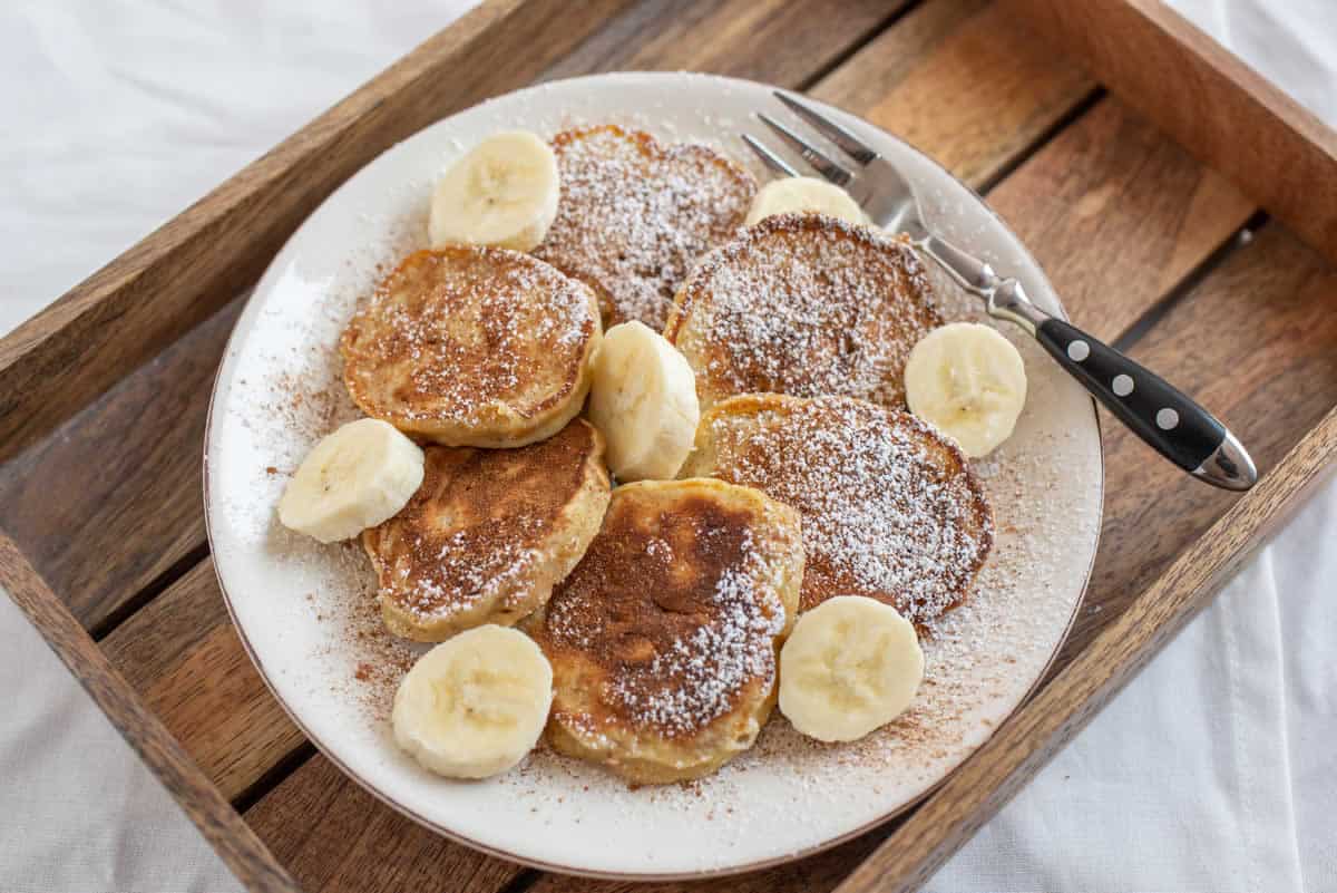 Pancakes à la banane faciles