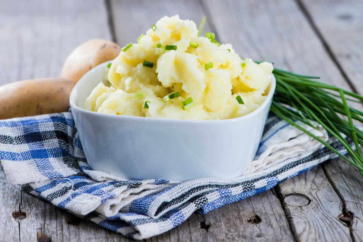 Purée de pommes de terre facile et crémeuse
