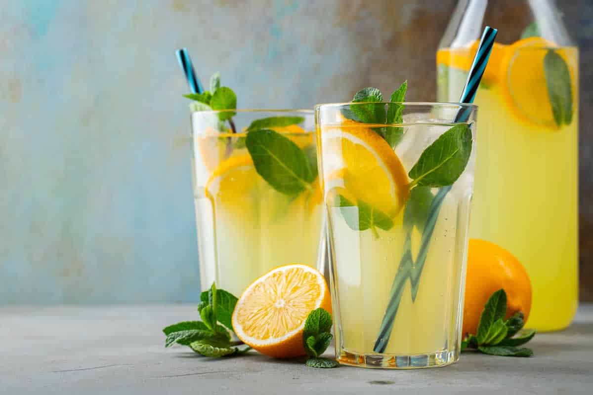Sirop de citron fait maison