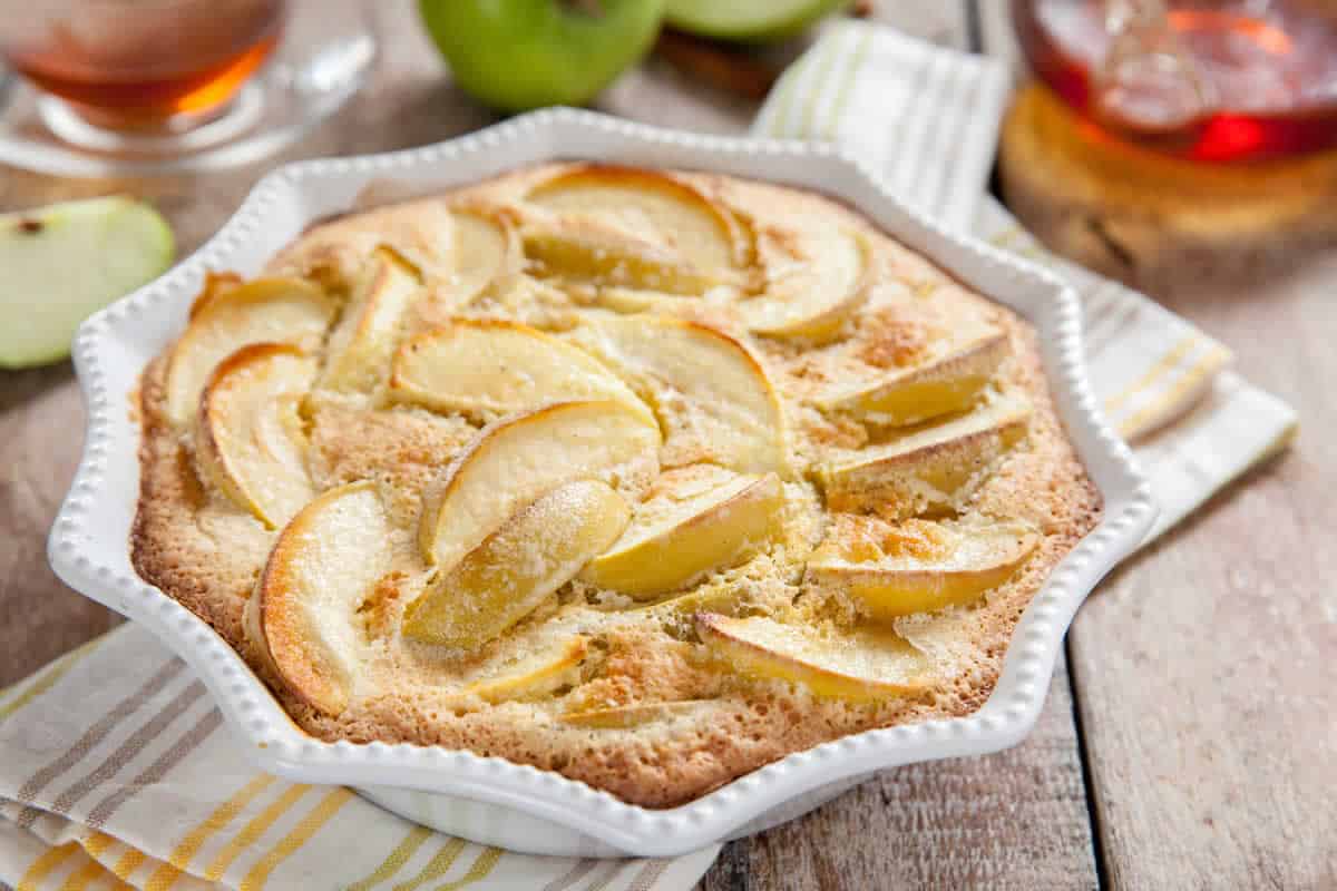 Tarte aux pommes sans pâte