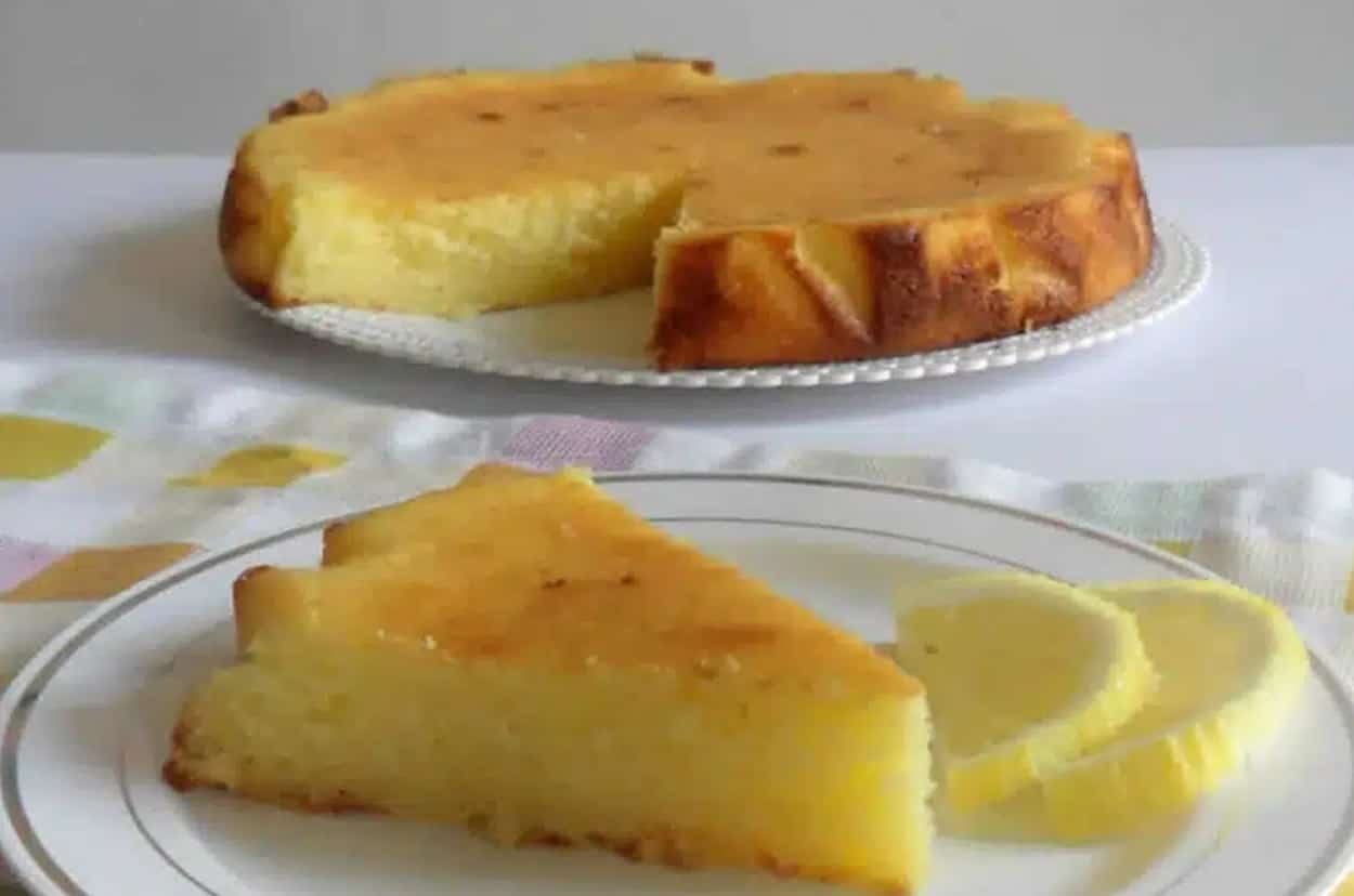 Fondant appétissant au citron