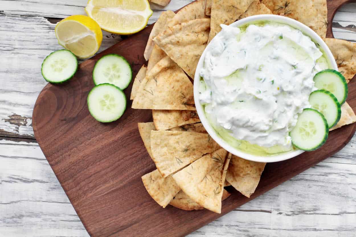 La sauce tzatziki grecque