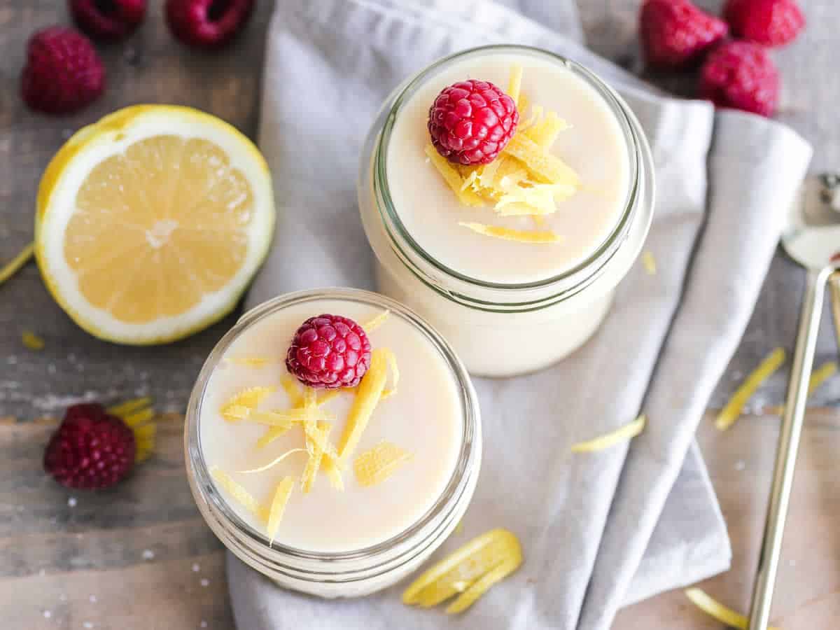 Mousse à la crème de citron