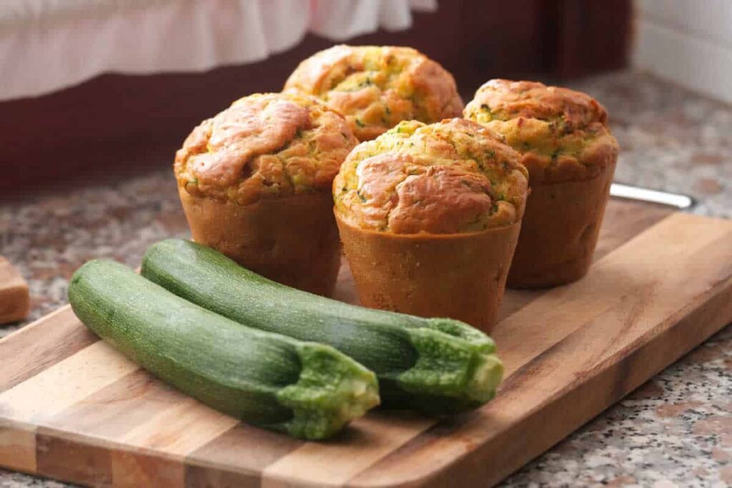 Muffins courgettes au fromage