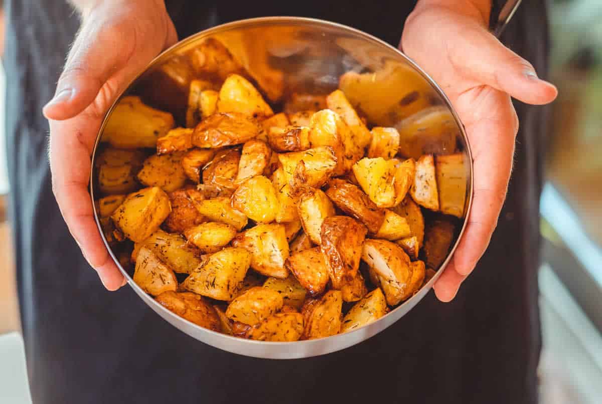 Pommes de terre au four avec épices