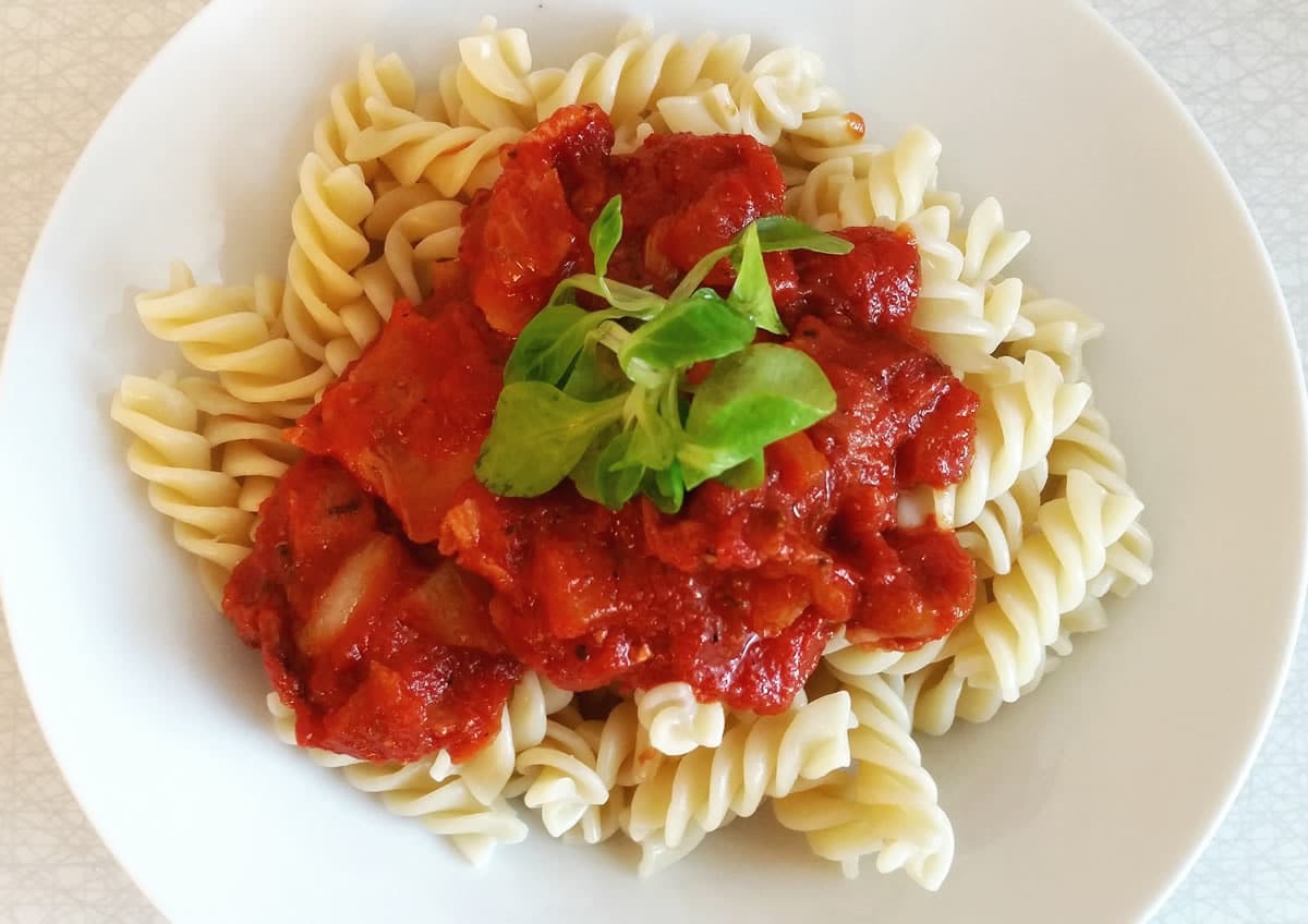 Sauce tomate pour les pâtes