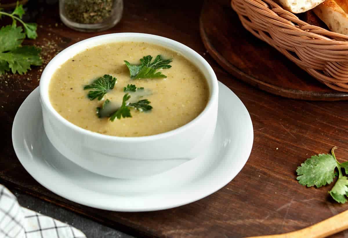 Soupe pommes de terre poireaux