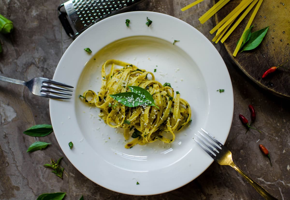 Tagliatelles à la sauge