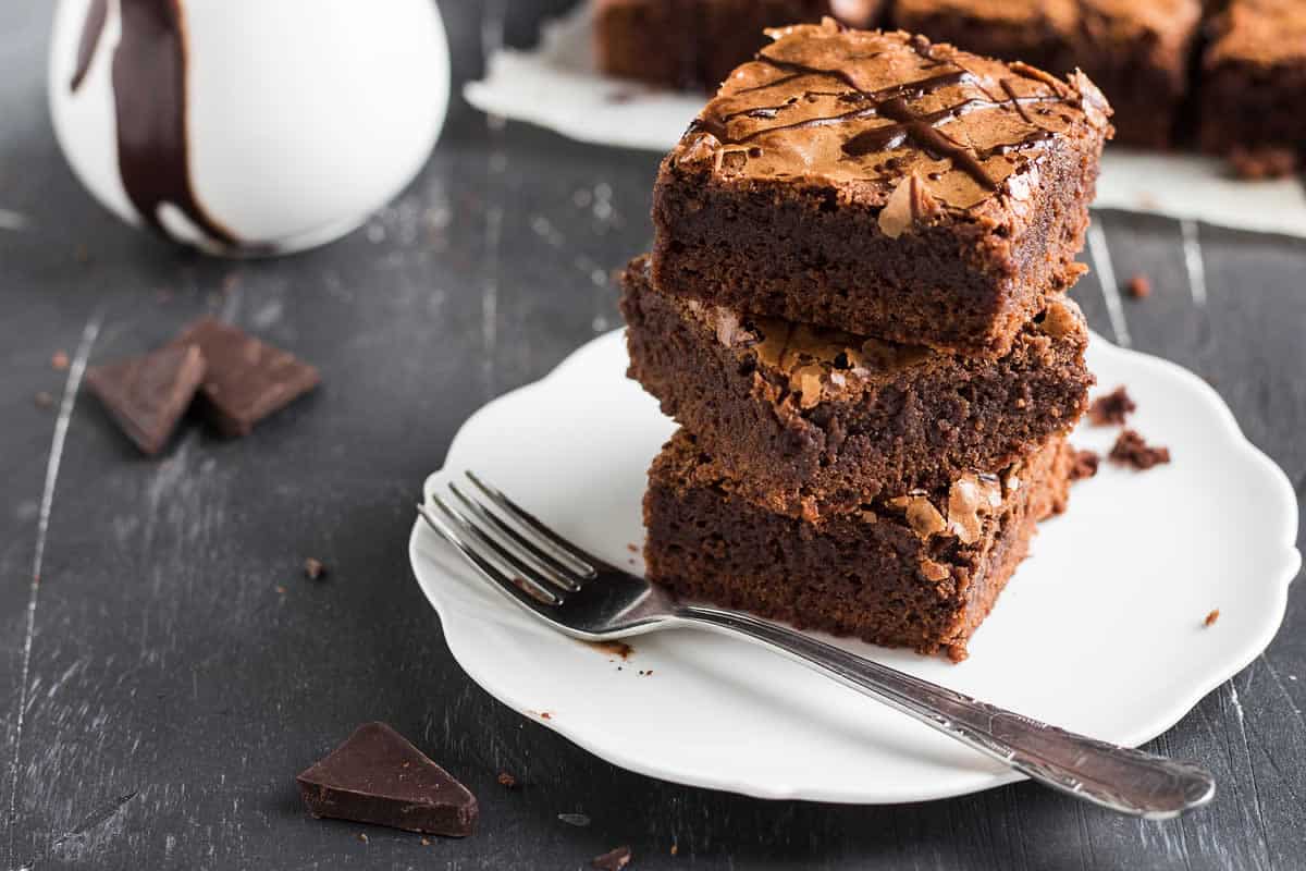 Brownies au chocolat fondants