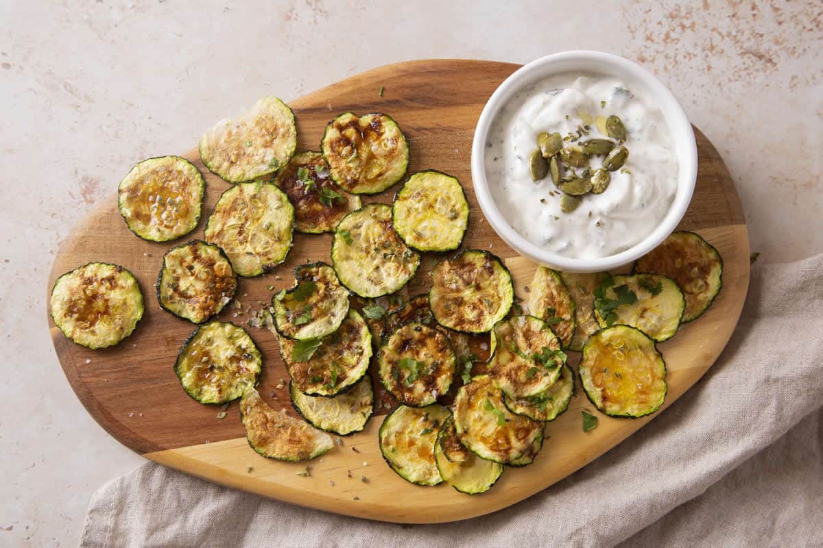 Courgettes au four