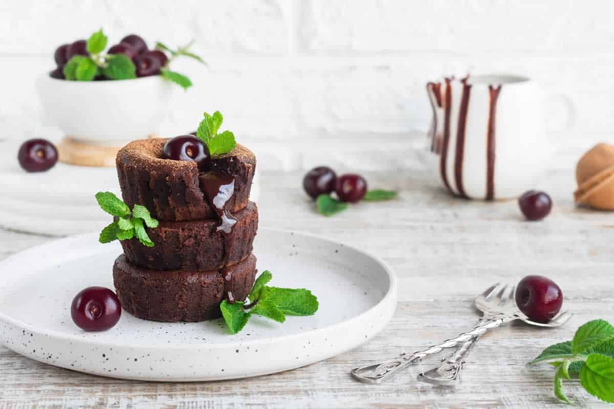 Fondant au chocolat au coeur qui coule