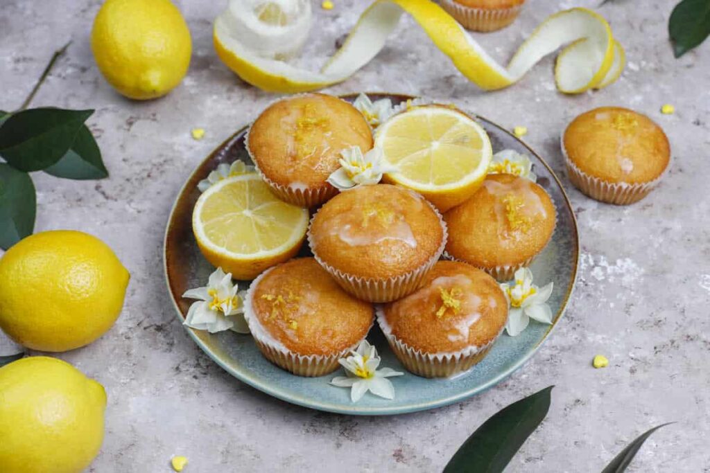 Muffins allégés au citron