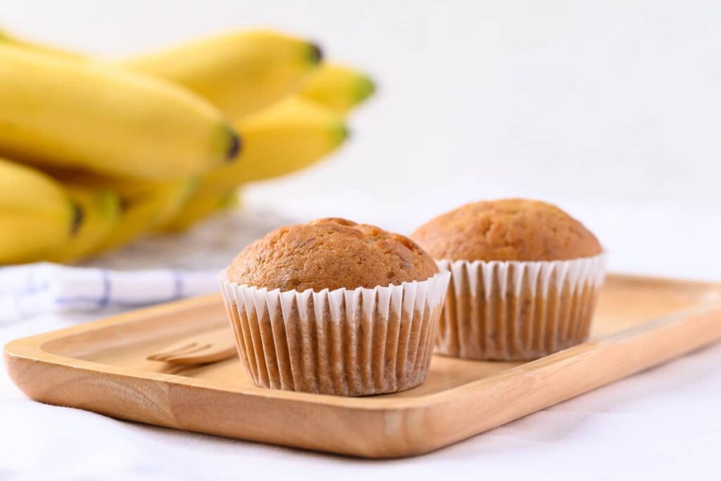 Muffins aux bananes faciles