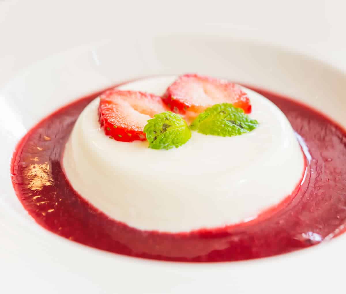 Panna cotta maison