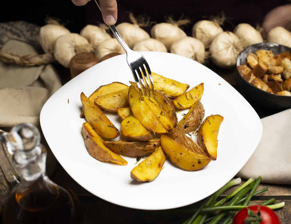 Pommes de terre rôties au four