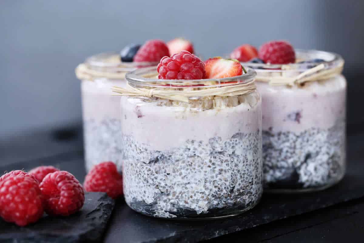 Pudding chia healthy