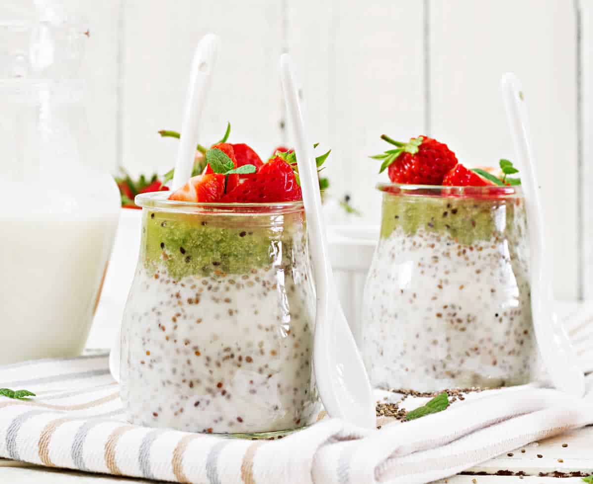 Pudding de chia healthy pour 2 personnes