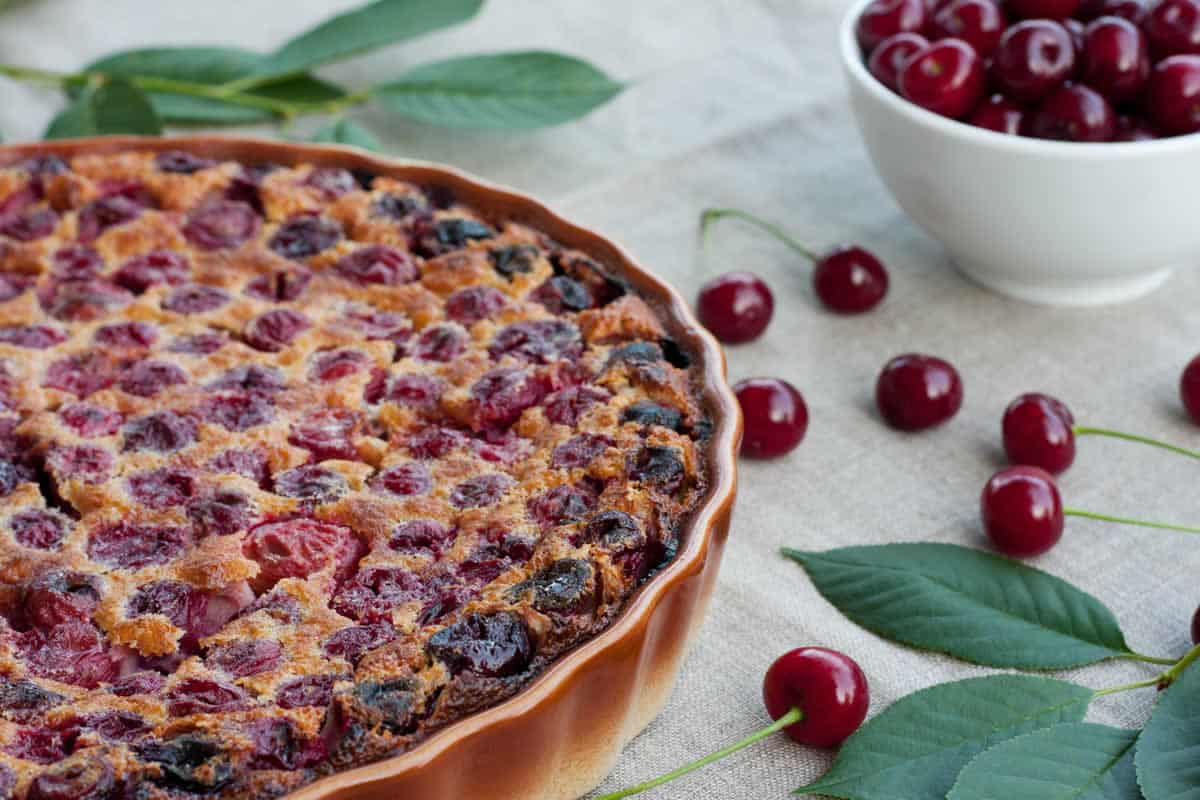 Clafoutis fondant aux cerises