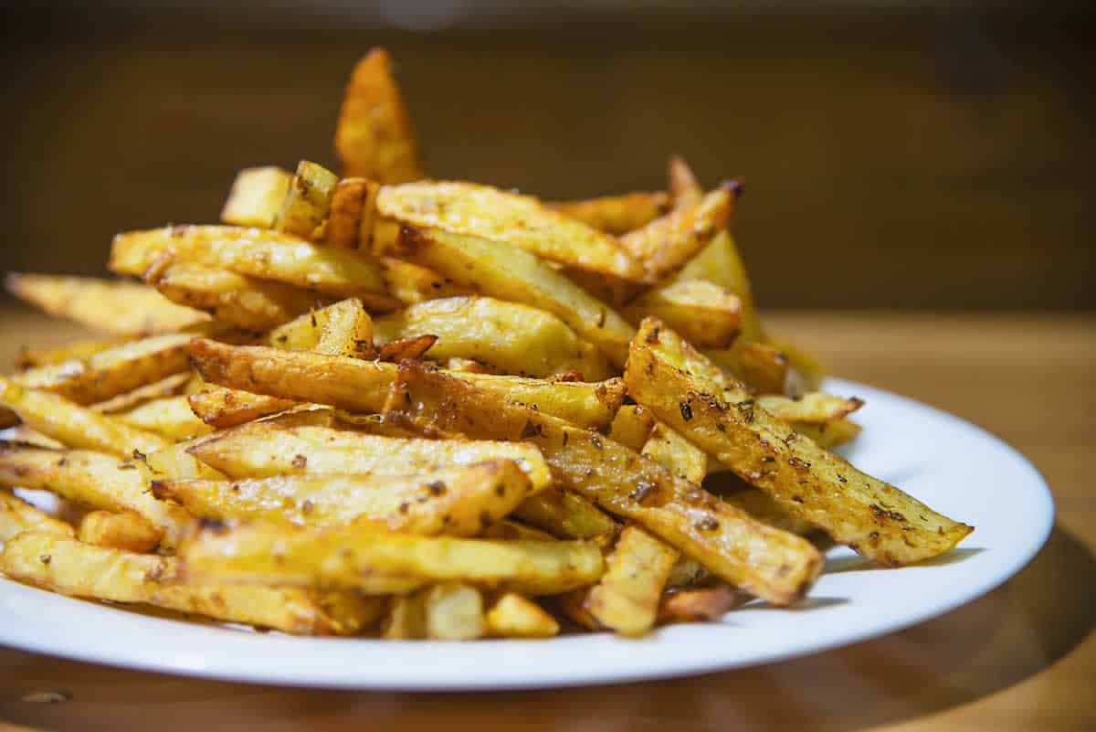 Frites au four