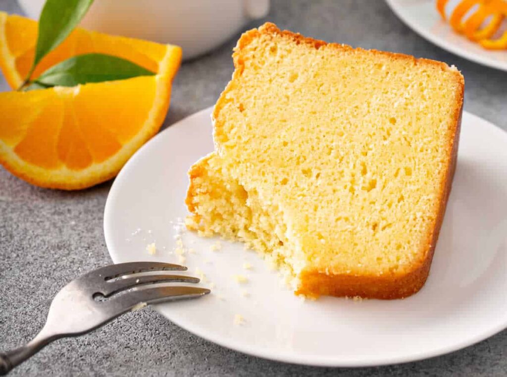 Gâteau au yaourt à l'orange léger