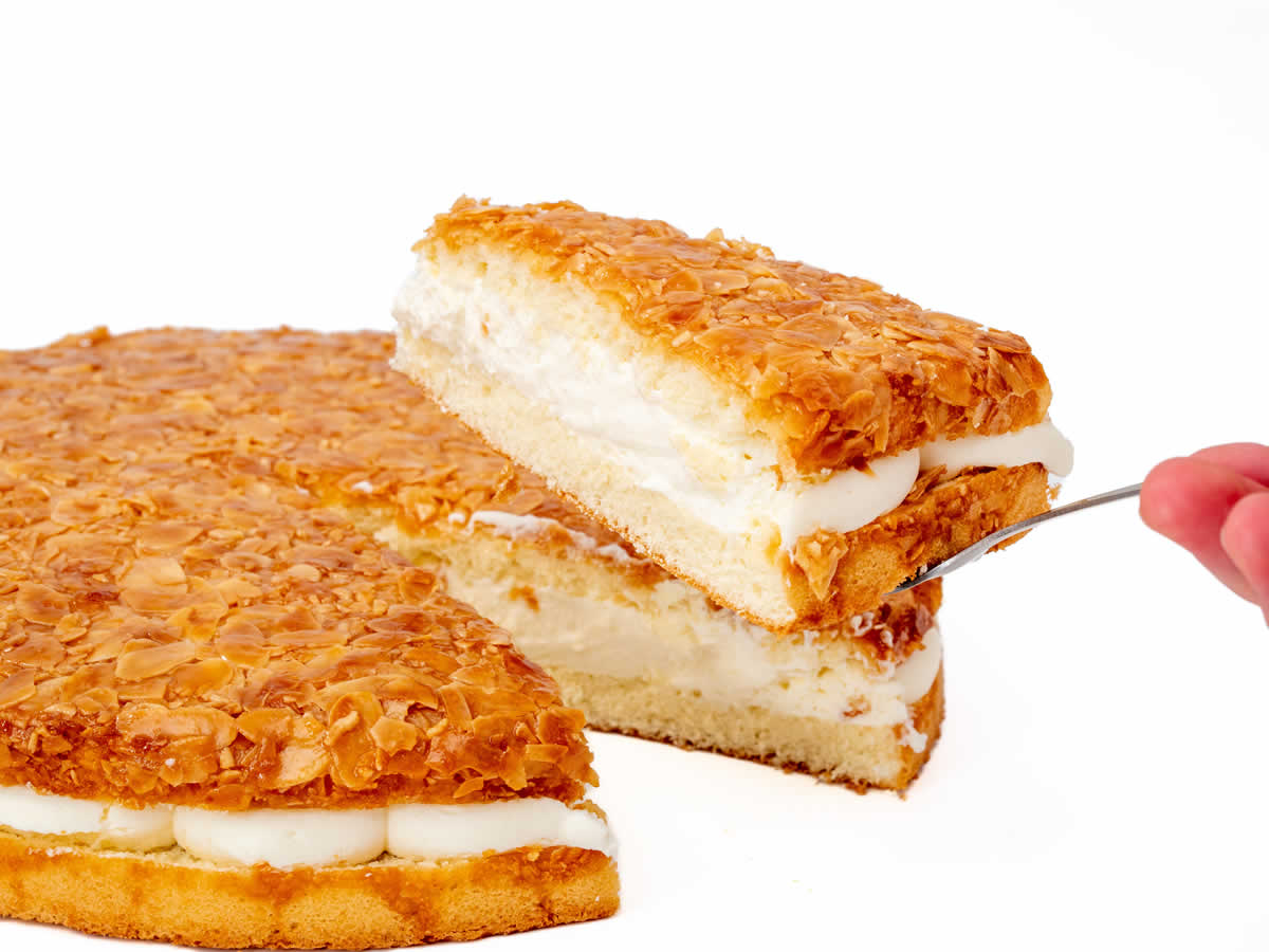 Gâteau fourré à la crème
