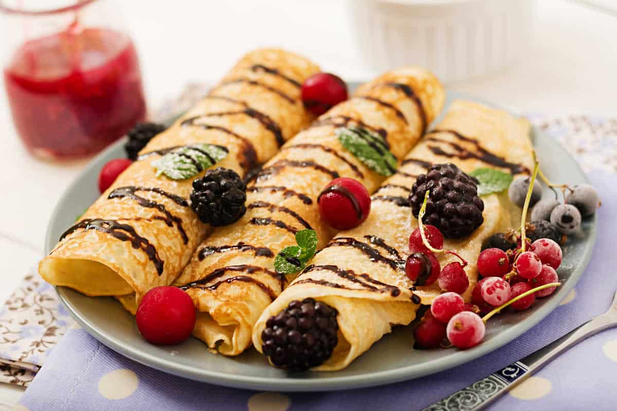 Pâte à crêpes légères et moelleuses