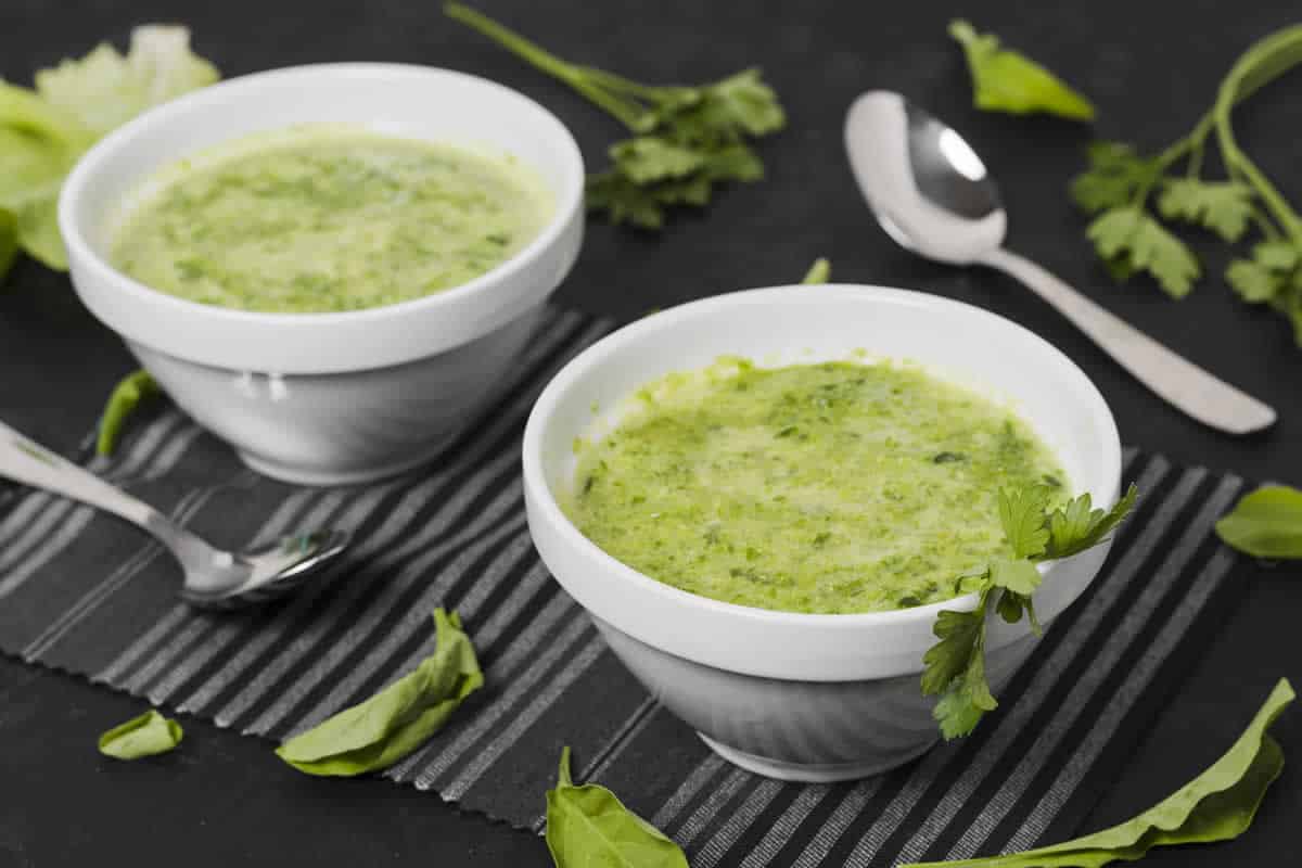 Soupe aux épinards au Cookeo