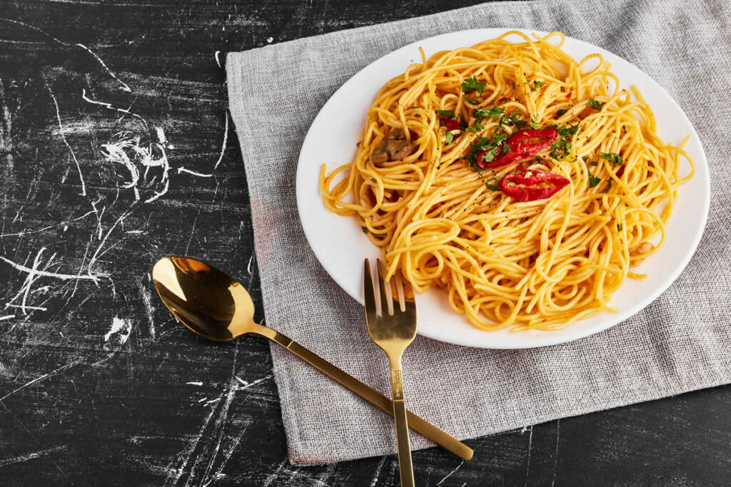 Spaghetti à la sauce tomate au Cookeo