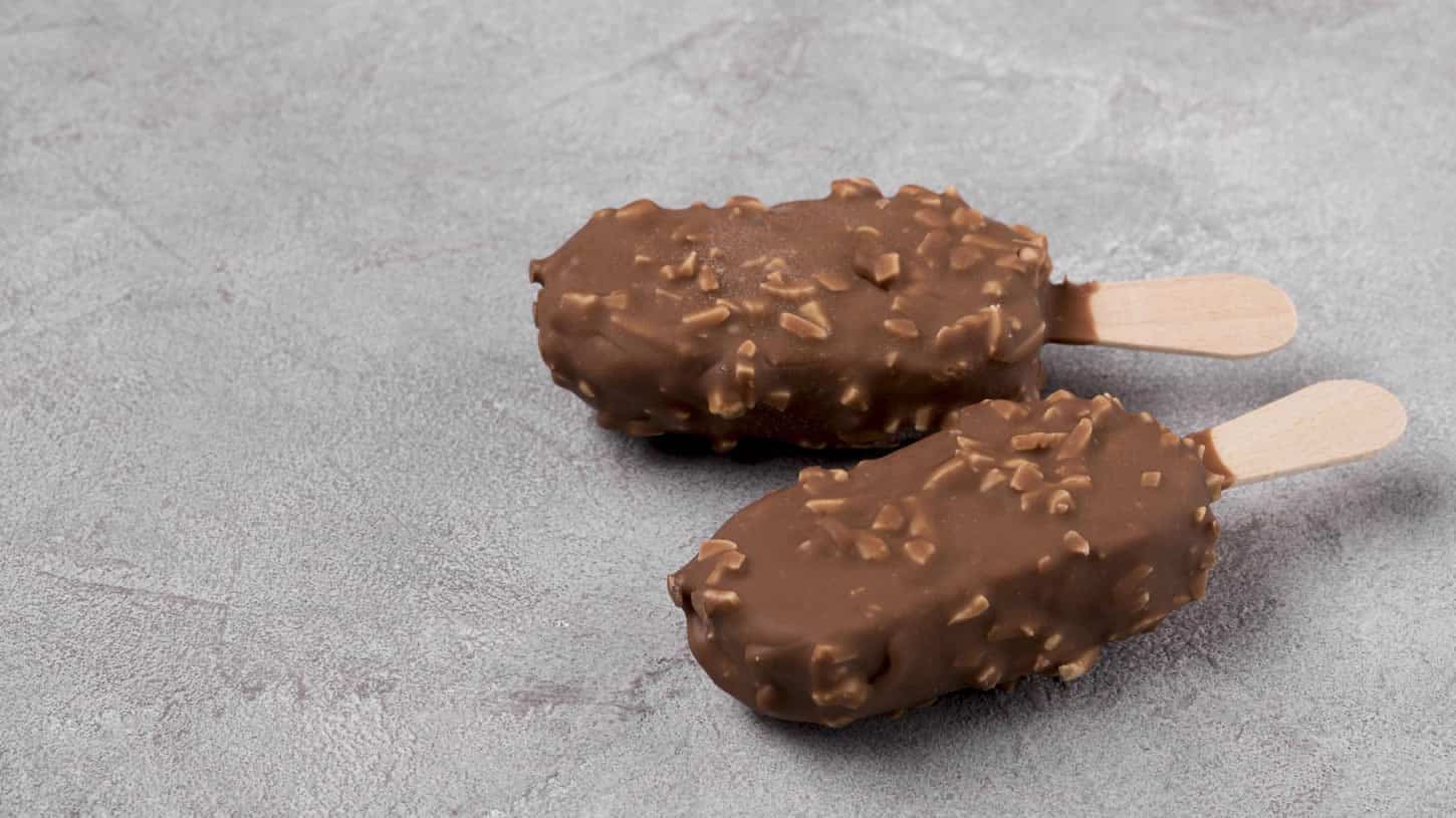 Bâtonnets glacés au chocolat