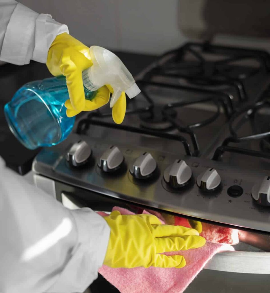 Comment nettoyer une cuisinière à gaz